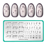 Birthday Bouquests: Born to Bloom (MXM118) - Nail Stamping Plate