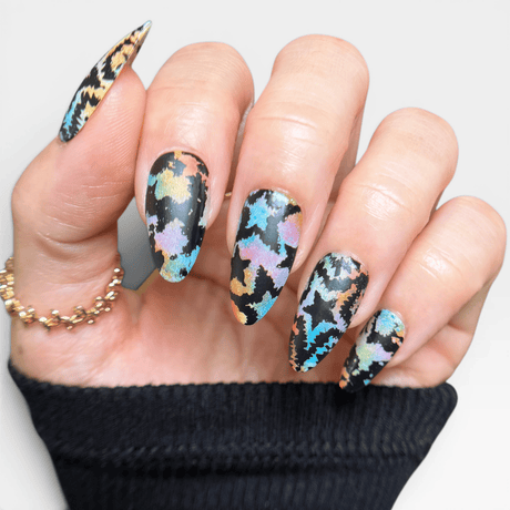Chroma Fusion: Prismatic Swirl (MXM178) - Nail Stamping Plate