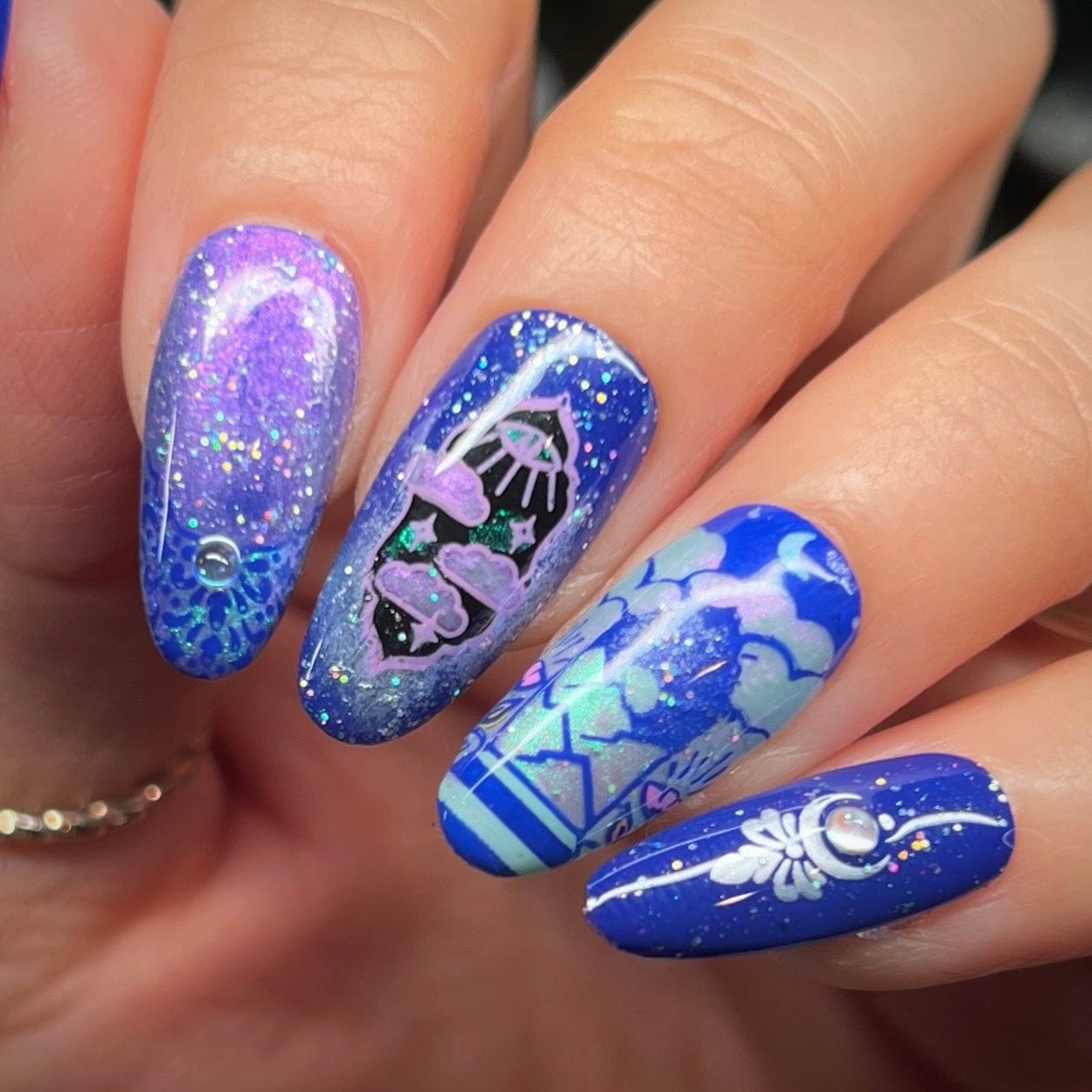 Magic Portals: Glimpse Beyond (MXM141) - Nail Stamping Plate