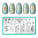 Devils & Angels: Cherubs of Chaos (MXM048) - Nail Stamping Plate