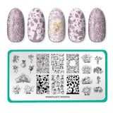 Enchanted: Pixielight (MXM102) - Nail Stamping Plate