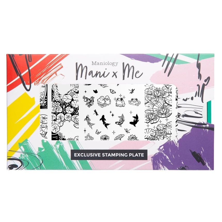 Enchanted Waters: Floating Mirage (MXM172) - Nail Stamping Plate