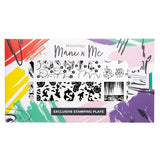 Enchanted Waters: Lotus Mirror (MXM171) - Nail Stamping Plate