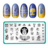 Fairy Kingdom: Fairyfolk (MXM053) - Nail Stamping Plate