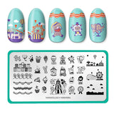 Fun Fair: Tickets to Fun (MXM094) - Nail Stamping Plate