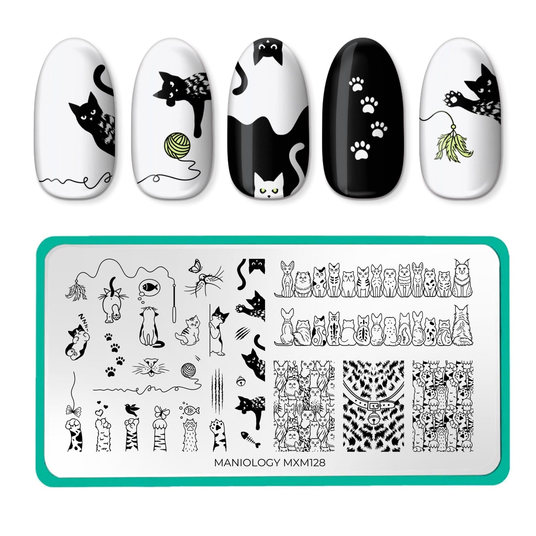 Furever Friends: Meow Manor (MXM128) - Nail Stamping Plate – Maniology