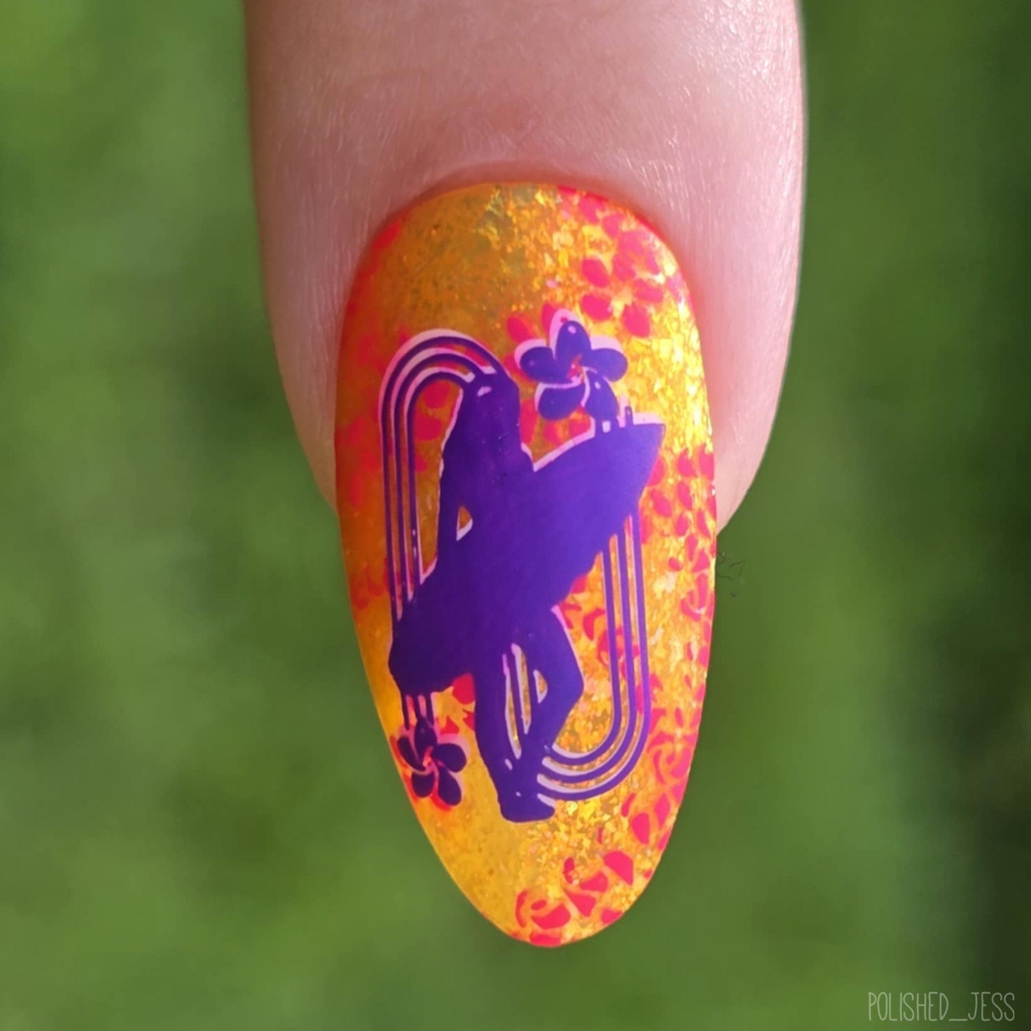Hawaiian Vintage: Aloha Prints (MXM156) - Nail Stamping Plate