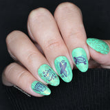 Hawaiian Vintage: Aloha Prints (MXM156) - Nail Stamping Plate