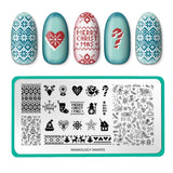 Holiday Hygge: Cozy & Knitted (MXM115) - Nail Stamping Plate