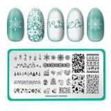 Holiday Hygge: Nordic Gleam (MXM116) - Nail Stamping Plate