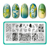 Into the Wild: Jungle Beat (MXM083) - Nail Stamping Plate