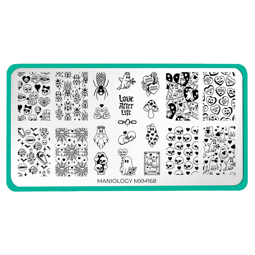 Love After Life: For All Eternity (MXM168) - Nail Stamping Plate