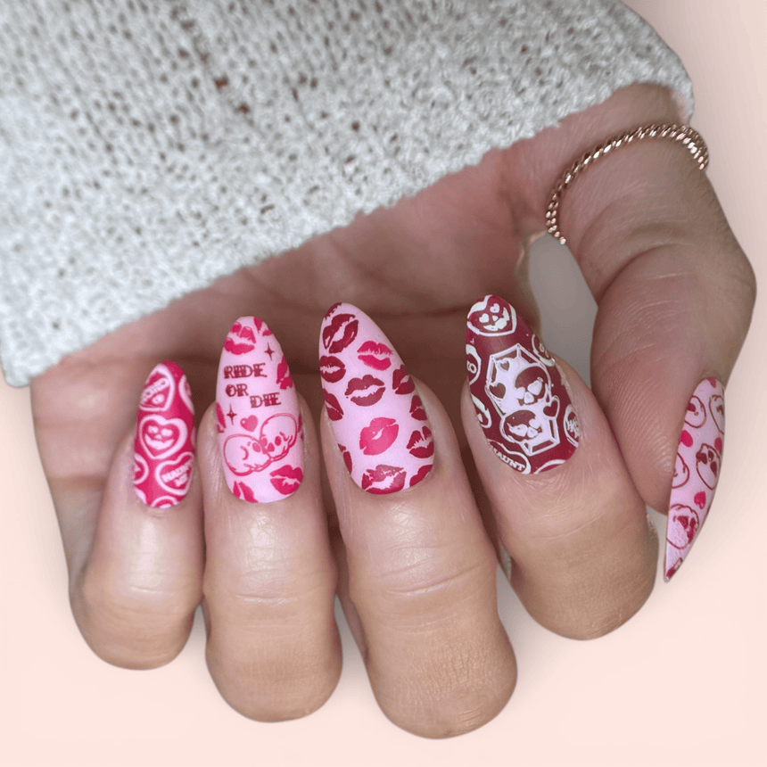 Love After Life: Here & Now (MXM167) - Nail Stamping Plate