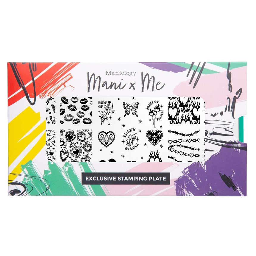 Love After Life: Here & Now (MXM167) - Nail Stamping Plate