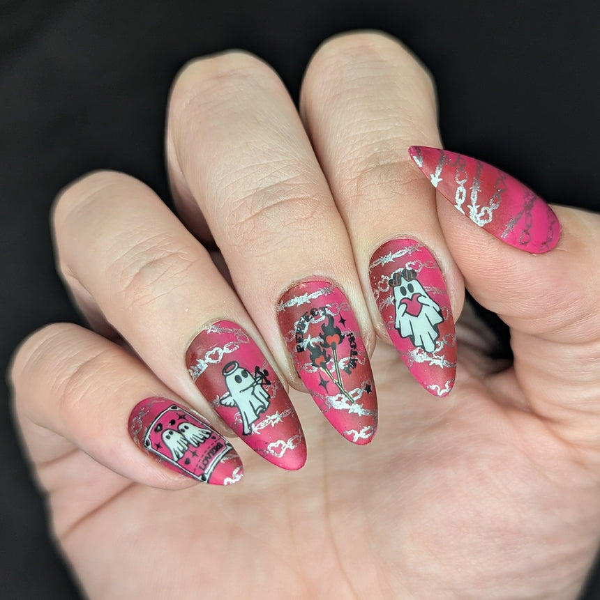 Love After Life: Here & Now (MXM167) - Nail Stamping Plate