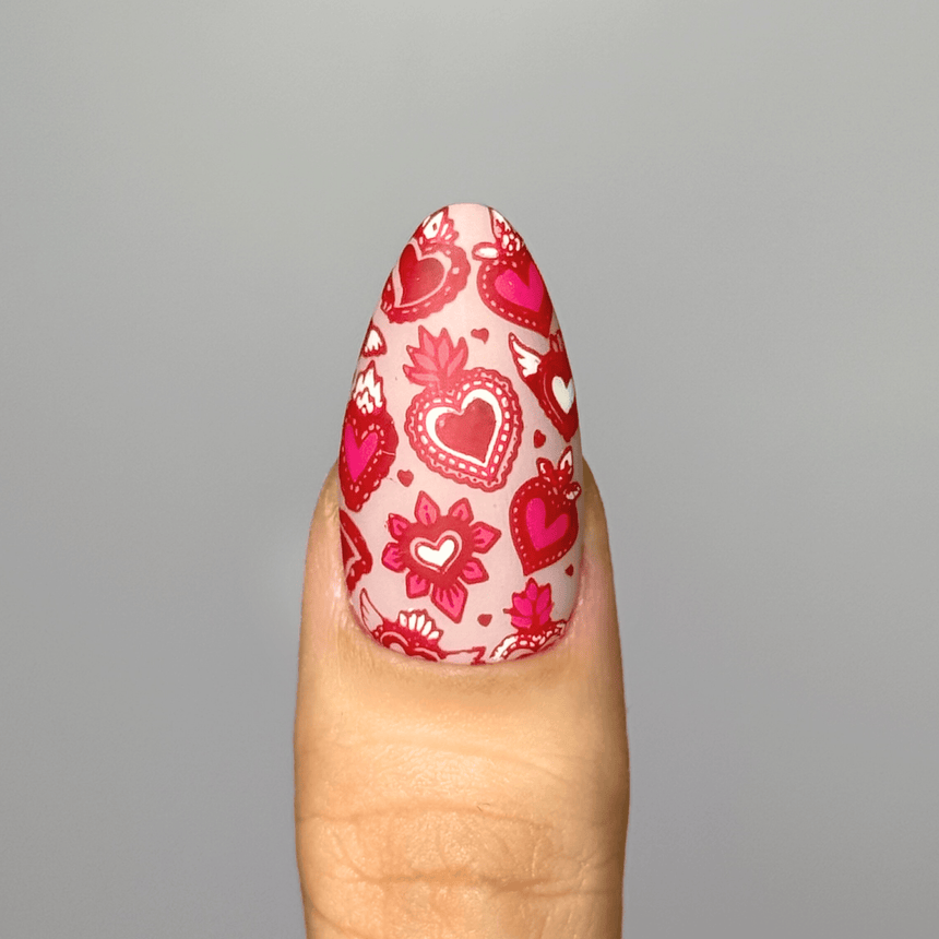 Love After Life: Here & Now (MXM167) - Nail Stamping Plate