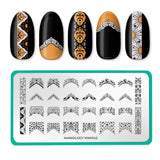 Magic Portals: Ethereal French (MXM142) - Nail Stamping Plate