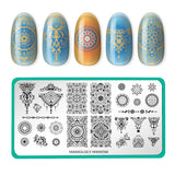 Mandala: Centered Calm (MXM059) - Nail Stamping Plate