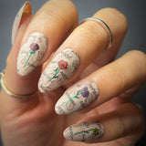 Birthday Bouquests: Born to Bloom (MXM118) - Nail Stamping Plate