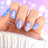 Birthday Bouquests: Born to Bloom (MXM118) - Nail Stamping Plate