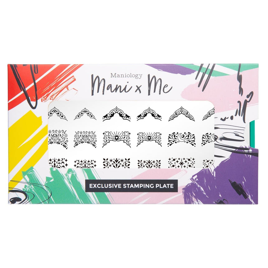 Magic Portals: Ethereal French (MXM142) - Nail Stamping Plate