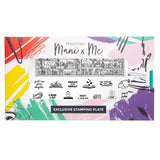 Purrfect Prose: Paws & Pages (MXM119) - Nail Stamping Plate