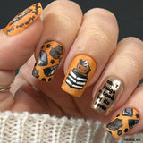 Purrfect Prose: Paws & Pages (MXM119) - Nail Stamping Plate