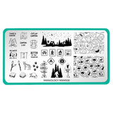 Great Outdoors: Fireside Stories (MXM108) - Nail Stamping Plate