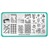 Hawaiian Vintage: Island Memories (MXM155) - Nail Stamping Plate