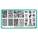 Hawaiian Vintage: Aloha Prints (MXM156) - Nail Stamping Plate