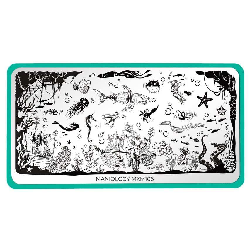 Abyss: Grave Below (MXM106) - Nail Stamping Plate