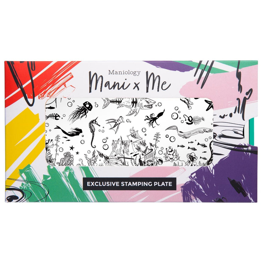 Abyss: Grave Below (MXM106) - Nail Stamping Plate