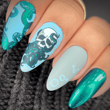 Abyss: Grave Below (MXM106) - Nail Stamping Plate