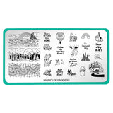 Wizard Of Oz: Land of Oz (MXM130) - Nail Stamping Plate