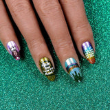 Wizard Of Oz: Land of Oz (MXM130) - Nail Stamping Plate