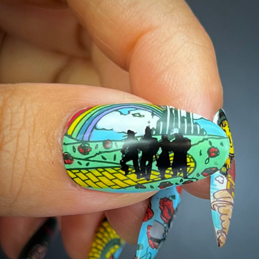 Wizard Of Oz: Land of Oz (MXM130) - Nail Stamping Plate