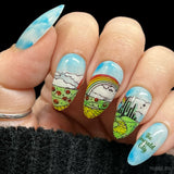 Wizard Of Oz: Land of Oz (MXM130) - Nail Stamping Plate