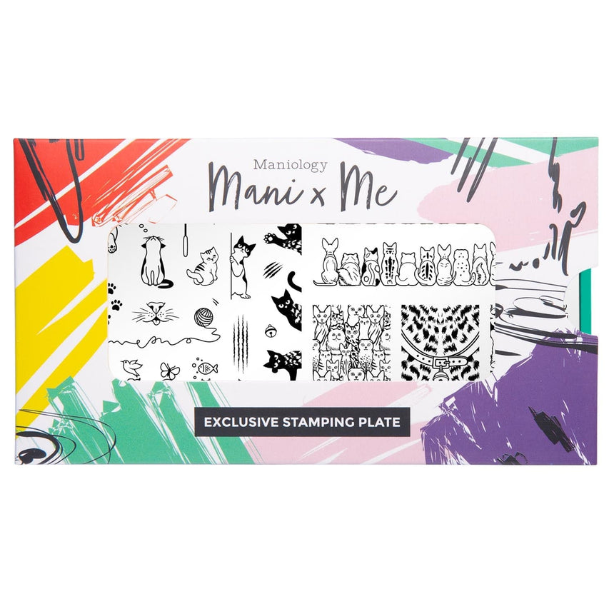Furever Friends: Meow Manor (MXM128) - Nail Stamping Plate