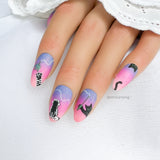 Furever Friends: Meow Manor (MXM128) - Nail Stamping Plate