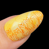 Furever Friends: Meow Manor (MXM128) - Nail Stamping Plate