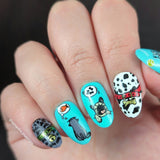 Furever Friends: Meow Manor (MXM128) - Nail Stamping Plate