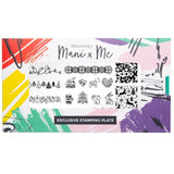 Holiday Hygge: Nordic Gleam (MXM116) - Nail Stamping Plate