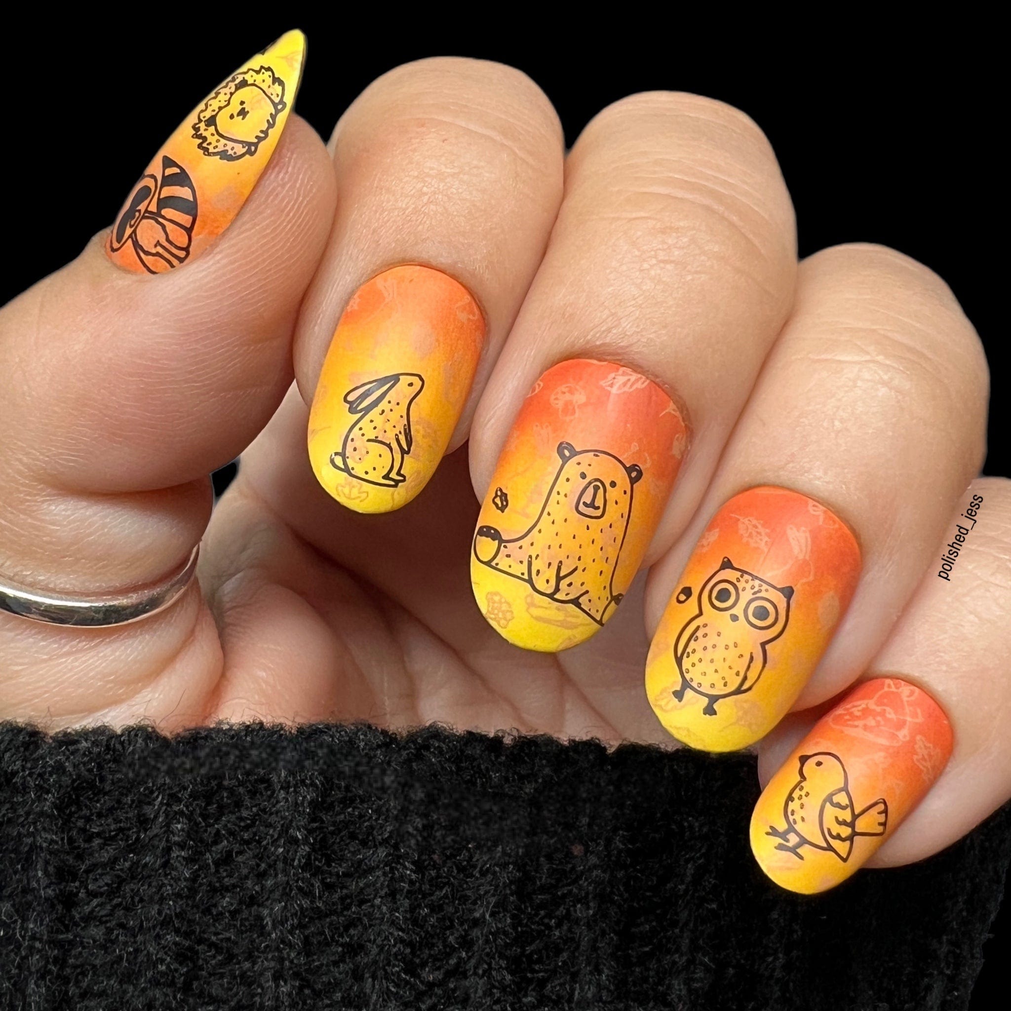 Garden Gnomes: Tales from Toadstool (MXM114) - Nail Stamping Plate