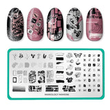 Maximalist: Deco Collision (MXM096) - Nail Stamping Plate