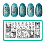Mythical Creatures: Fabled Spirits (MXM069) - Nail Stamping Plate