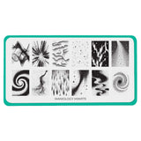 Northern Glow: Aurora Veil (MXM173) - Nail Stamping Plate
