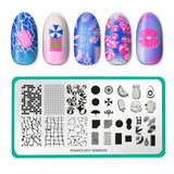 Pool Party: Lap Life (MXM079) - Nail Stamping Plate