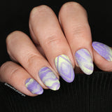 Retro Glow: Neon Haze (MXM154) - Nail Stamping Plate