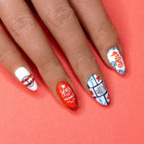 Sail Away: Sea Treasures (MXM158) - Nail Stamping Plate