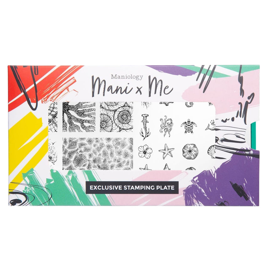 Sea of Stars: Drifted Tides (MXM181) - Nail Stamping Plate